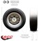 Service Caster 10"x2.75" Flat Free Hand TRK Dolly Wheel Only w/2.25" Centered Hub&Ball Bearings SCC-SNB10275-CPR-2.25HL-BRGKIT - alternate 1